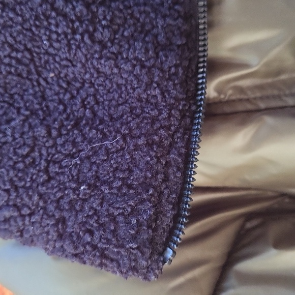 French Connection Puffer M forest green NWOT - Picture 3 of 4